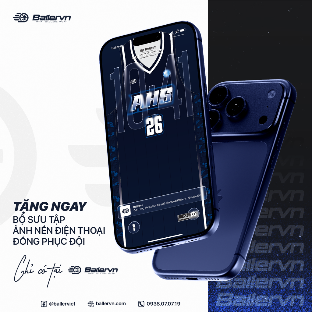 Mẫu Thiết kế Đồng phục CLB Trường Quốc Tế Á Châu AHS