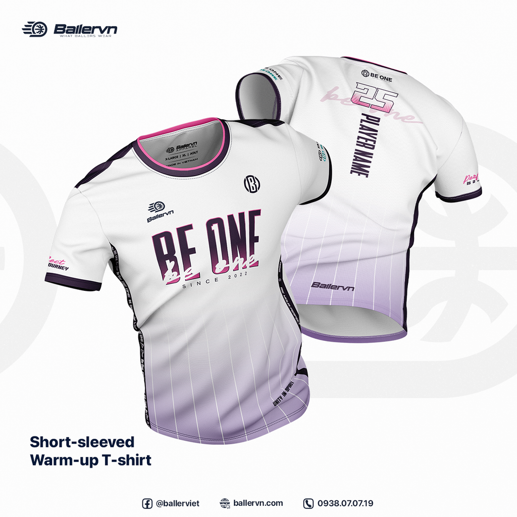 Mẫu Thiết kế Đồng phục CLB Be One Basketball - MALE TEAM