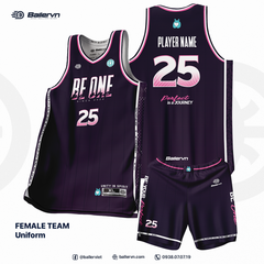 Mẫu Thiết kế Đồng phục CLB Be One Basketball - FEMALE TEAM
