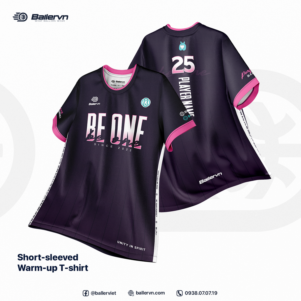 Mẫu Thiết kế Đồng phục CLB Be One Basketball - FEMALE TEAM