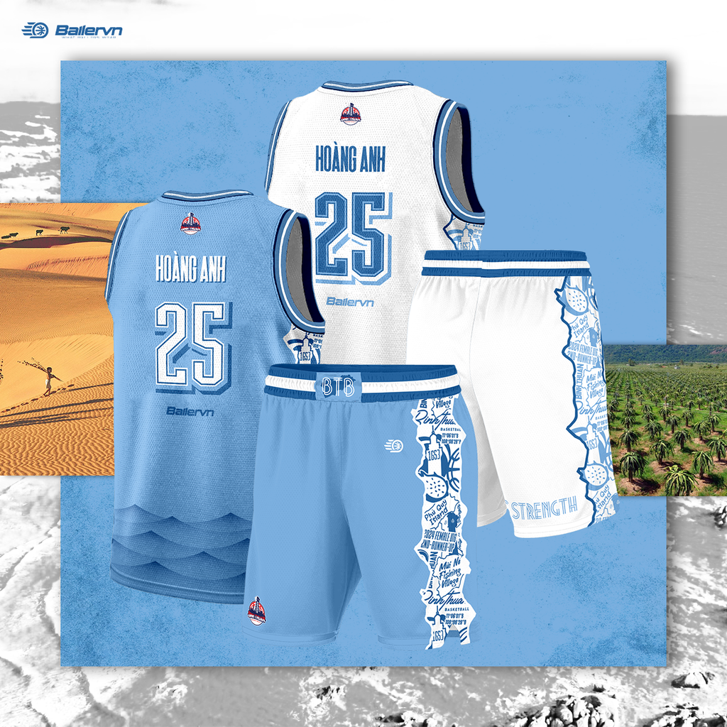 Mẫu Thiết kế Đồng phục Đội tuyển U16 Nữ Bình Thuận 2025