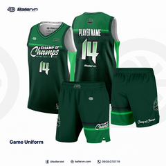 Mẫu Thiết kế Đồng phục CLB Champ of Champs