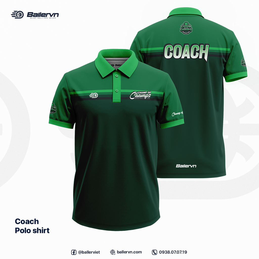 Mẫu Thiết kế Đồng phục CLB Champ of Champs