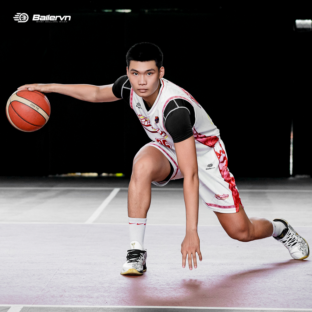 Mẫu Thiết kế Đồng phục CLB Bóng rổ ĐH Sư Phạm TP.HCM 2025 (AWAY)