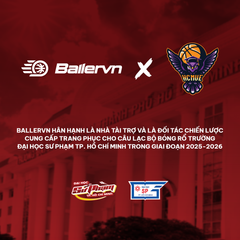 Mẫu Thiết kế Đồng phục CLB Bóng rổ ĐH Sư Phạm TP.HCM 2025 (AWAY)