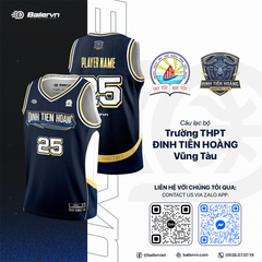 Mẫu Thiết kế Đồng phục CLB Trường THPT Đinh Tiên Hoàng Vũng Tàu
