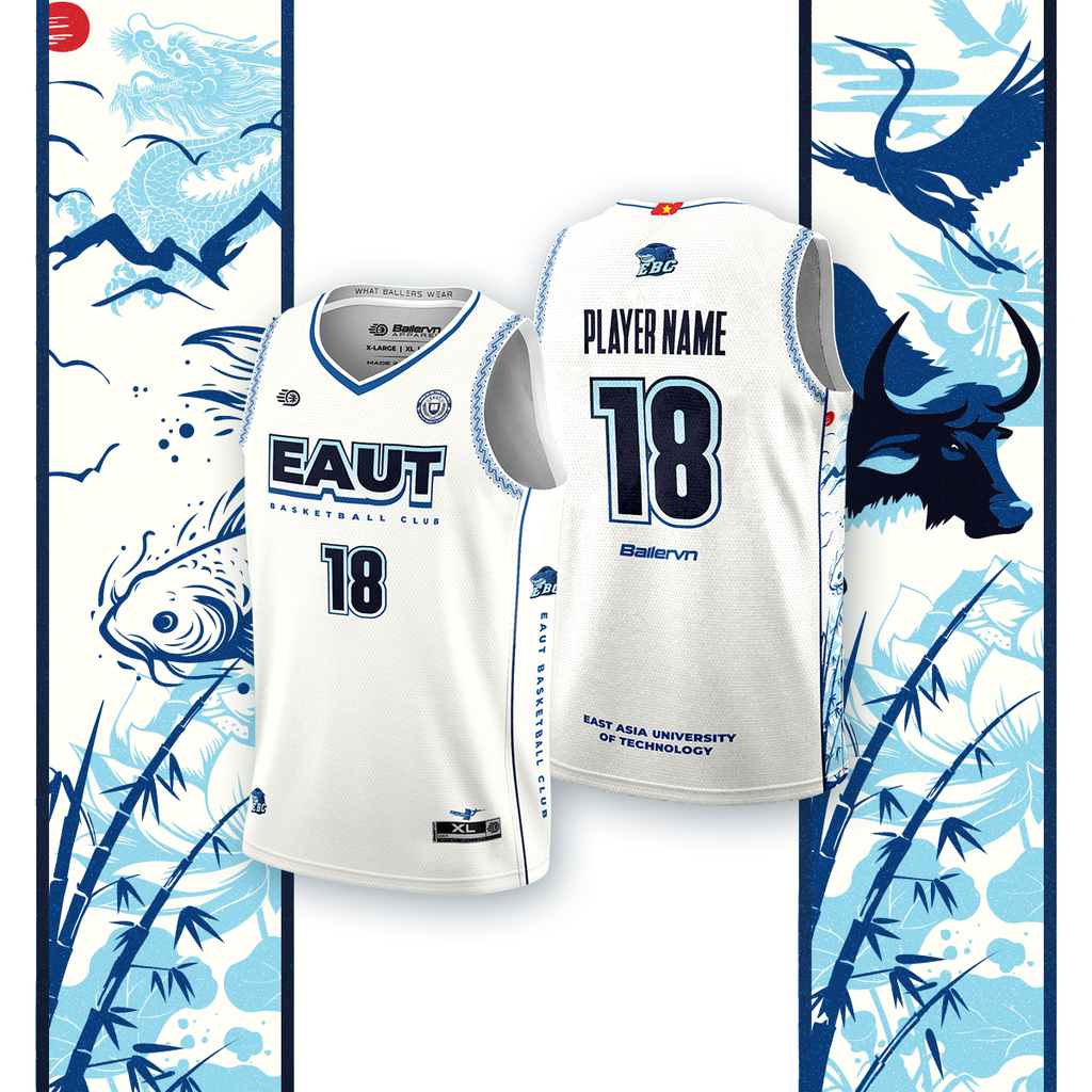 Mẫu Thiết kế Đồng phục CLB Bóng rổ ĐH Công Nghệ Đông Á Hà Nội 2025