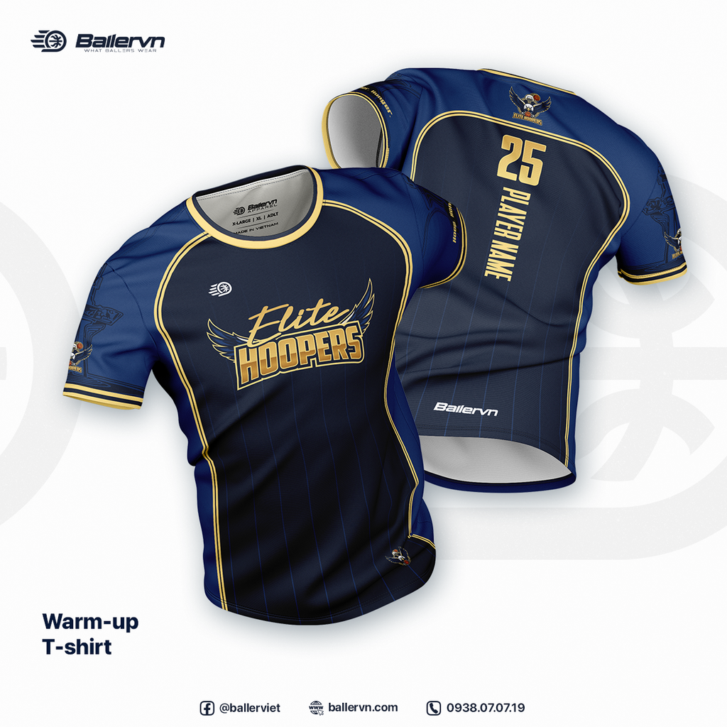Mẫu Thiết kế Đồng phục CLB Elite Hoopers Thủ Dầu Một