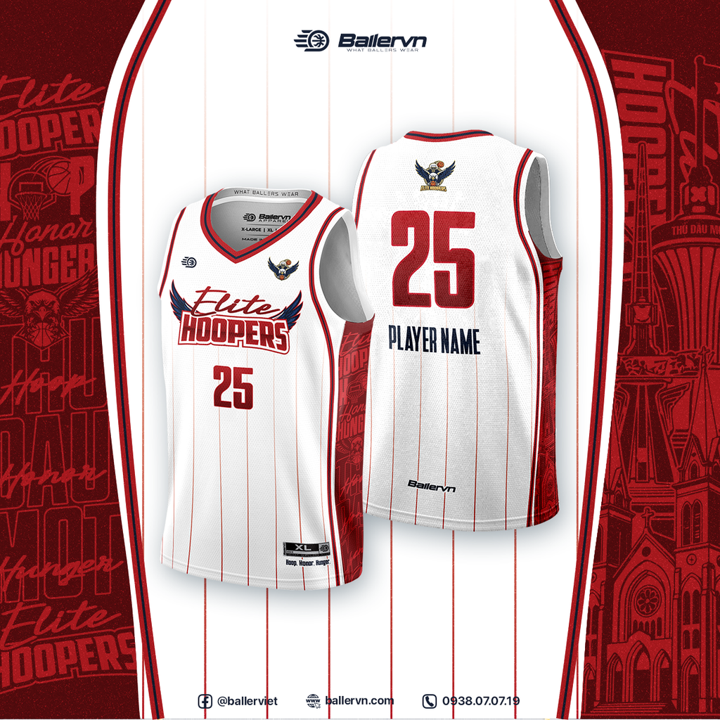 Mẫu Thiết kế Đồng phục CLB Elite Hoopers 2026