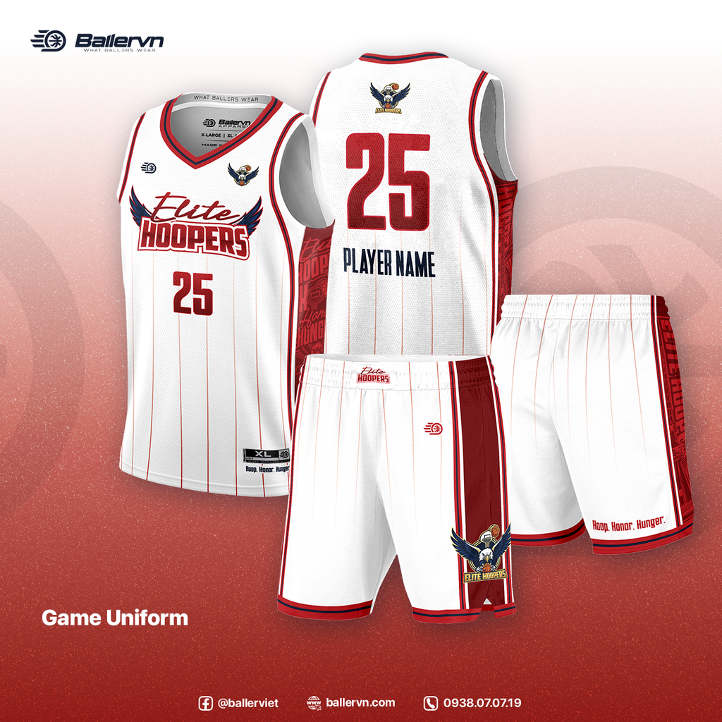 Mẫu Thiết kế Đồng phục CLB Elite Hoopers 2026