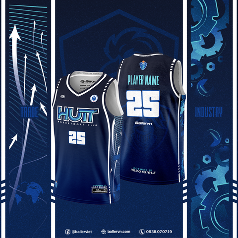 Mẫu Thiết kế Đồng phục CLB Bóng rổ ĐH Công Thương TP.HCM 2025