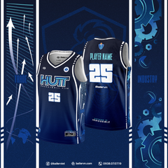 Mẫu Thiết kế Đồng phục CLB Bóng rổ ĐH Công Thương TP.HCM 2025