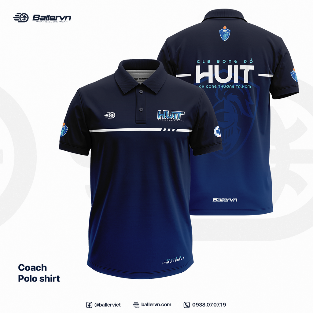 Mẫu Thiết kế Đồng phục CLB Bóng rổ ĐH Công Thương TP.HCM 2025