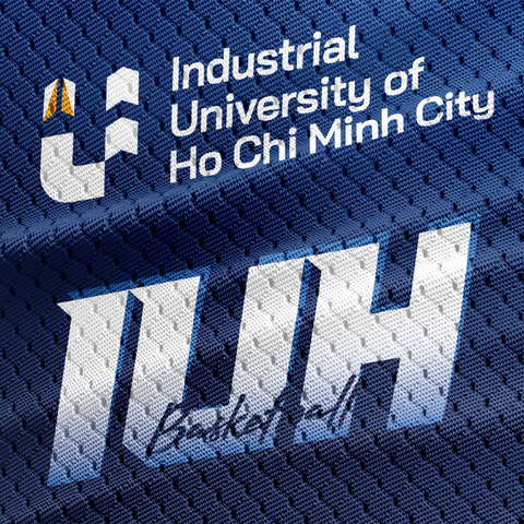 Mẫu Thiết kế Đồng phục CLB Bóng rổ ĐH Công Nghiệp TP.HCM 2025 - Đội Nam