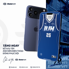 Mẫu Thiết kế Đồng phục CLB Bóng rổ ĐH Công Nghiệp TP.HCM 2025 - Đội Nam