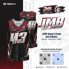 Mẫu Thiết kế Đồng phục CLB JMB Boxing - Muaythai - MMA Đà Nẵng