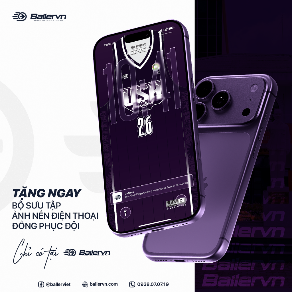Mẫu Thiết kế Đồng phục CLB K46 USH - ĐH Thể Dục Thể Thao TP.HCM