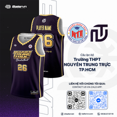 Mẫu Thiết kế Đồng phục CLB Trường THPT Nguyễn Trung Trực TP.HCM