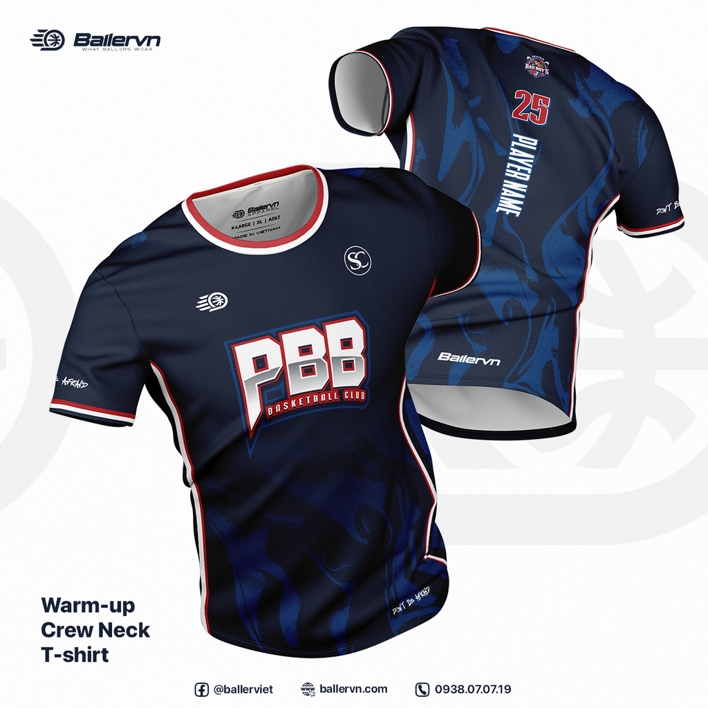 Mẫu Thiết kế Đồng phục CLB Bóng rổ Pleiku Bad Boys