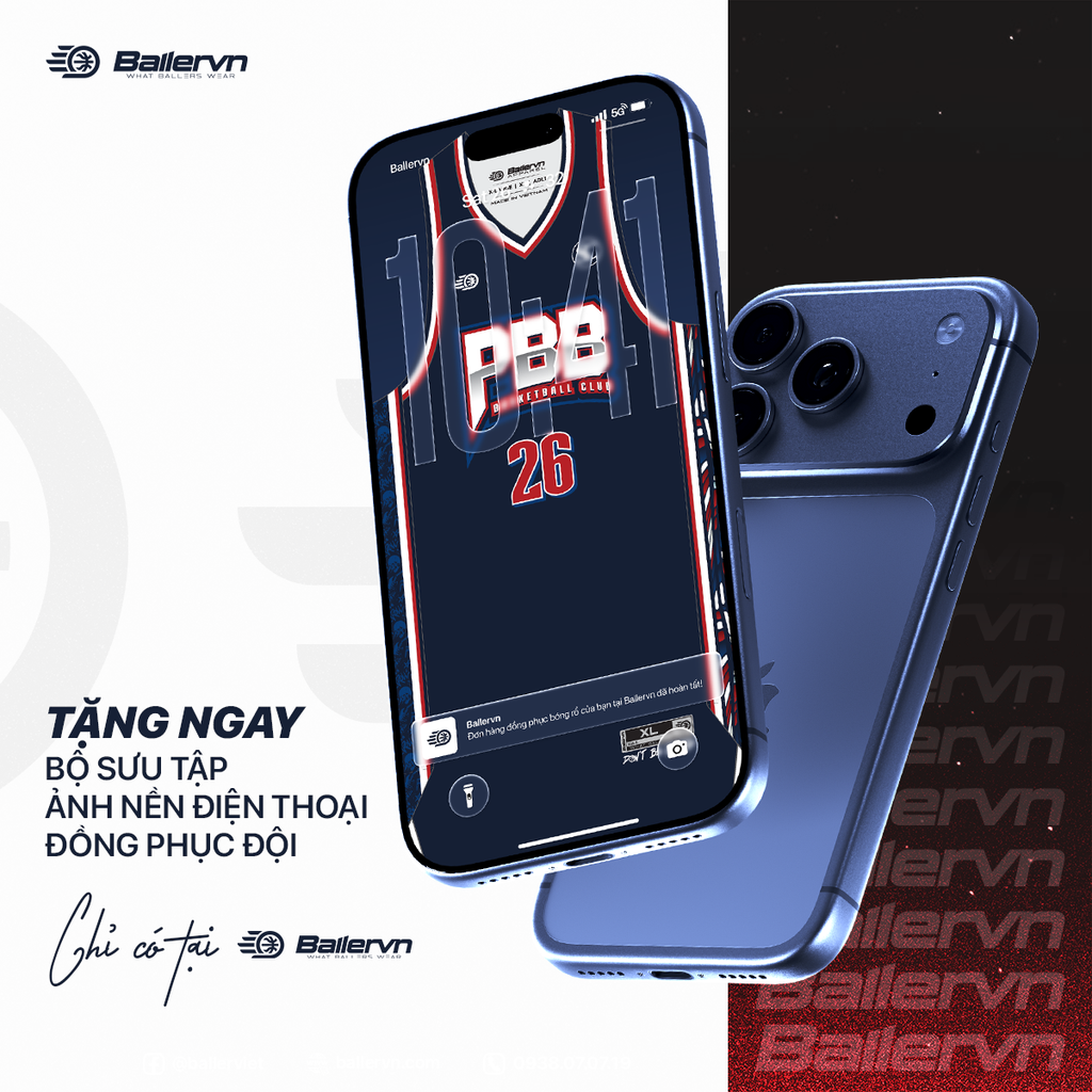 Mẫu Thiết kế Đồng phục CLB Bóng rổ Pleiku Bad Boys