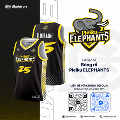 Mẫu Thiết kế Đồng phục CLB Pleiku ELEPHANTS