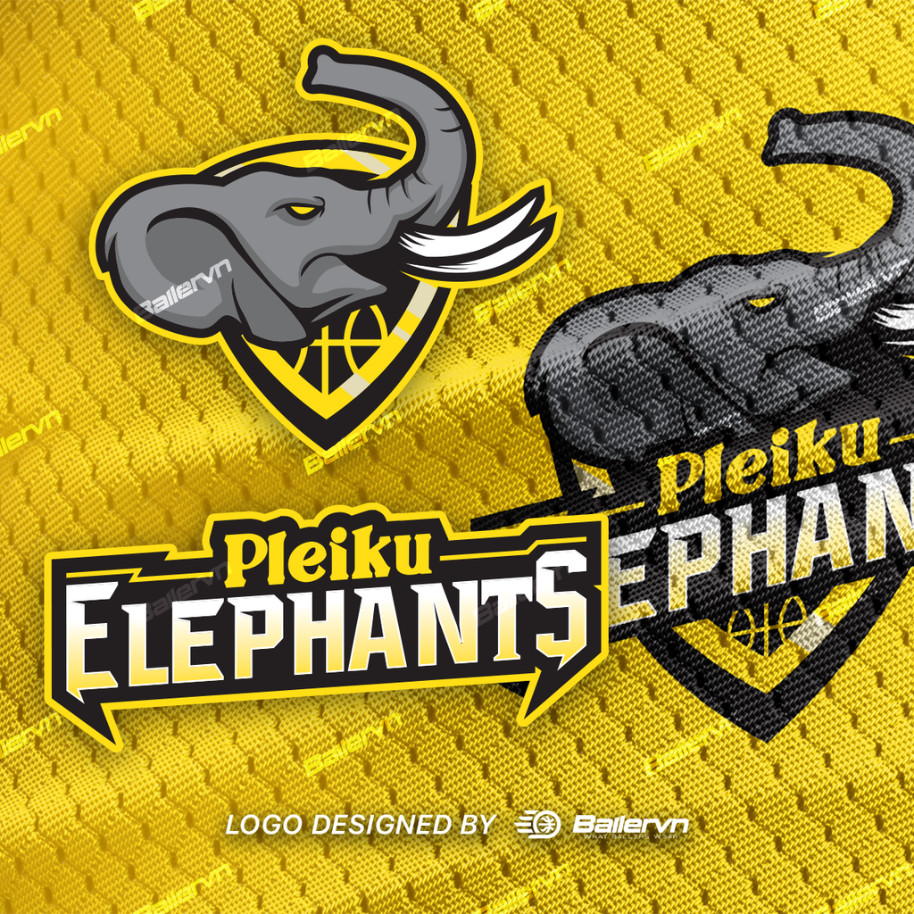 Mẫu Thiết kế Đồng phục CLB Pleiku ELEPHANTS