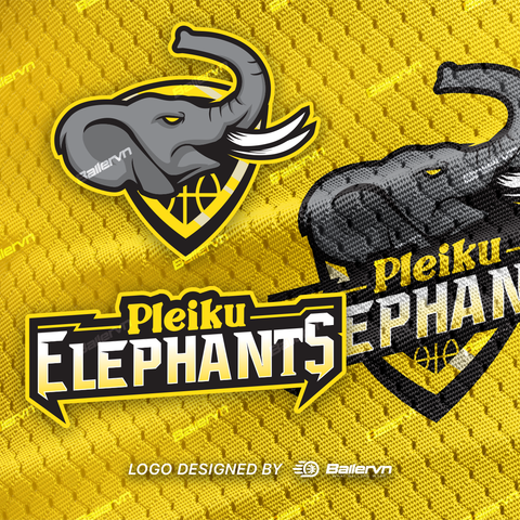 Mẫu Thiết kế Đồng phục CLB Pleiku ELEPHANTS