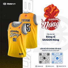 Mẫu Thiết kế Đồng phục CLB SAIGON Nóng