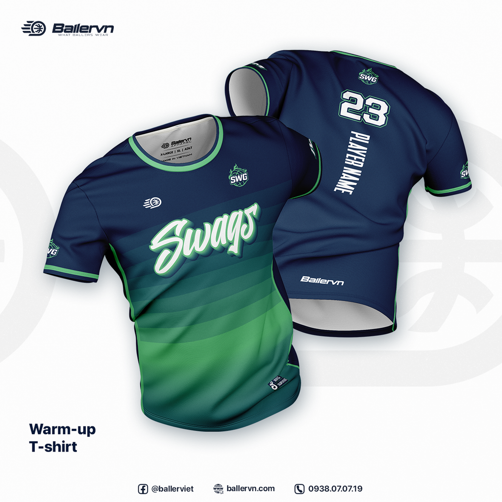 Mẫu Thiết kế Đồng phục CLB Swaggers