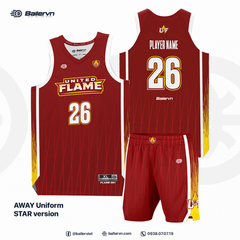 Mẫu Thiết kế Đồng phục CLB United Flame