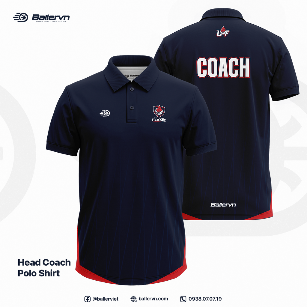 Mẫu Thiết kế Đồng phục CLB United Flame