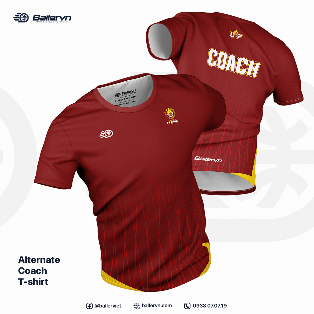 Mẫu Thiết kế Đồng phục CLB United Flame