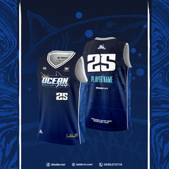 Mẫu Thiết kế Đồng phục CLB Bóng rổ THPT Vinschool Ocean Park Hà Nội