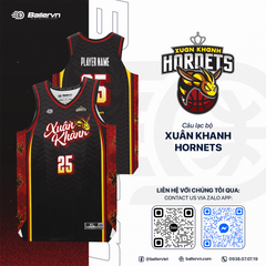 Mẫu Thiết kế Đồng phục CLB Xuân Khanh Hornets