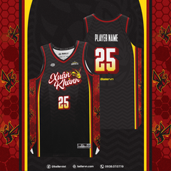 Mẫu Thiết kế Đồng phục CLB Xuân Khanh Hornets