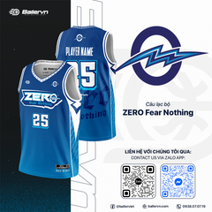 Mẫu Thiết kế Đồng phục CLB ZERO Fear Nothing