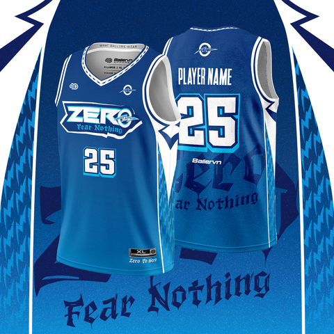 Mẫu Thiết kế Đồng phục CLB ZERO Fear Nothing