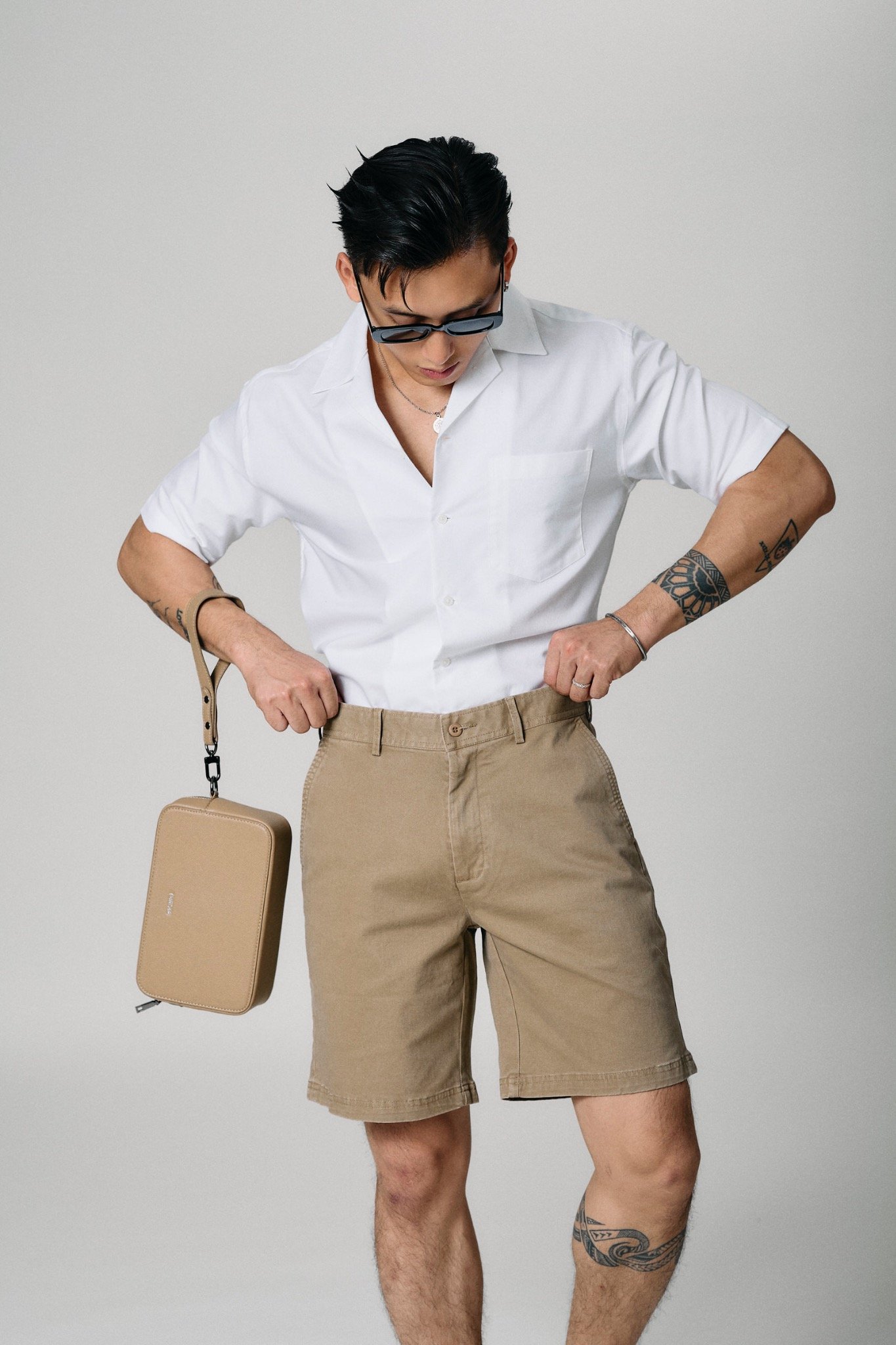  Quần khaki ngắn 