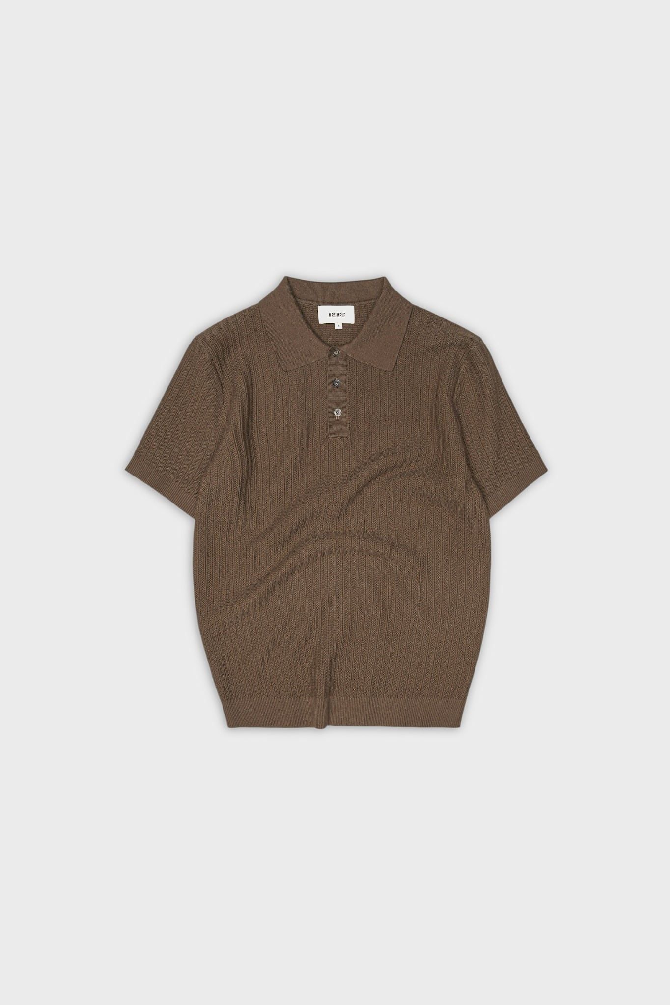 Áo thun có cổ dệt kim