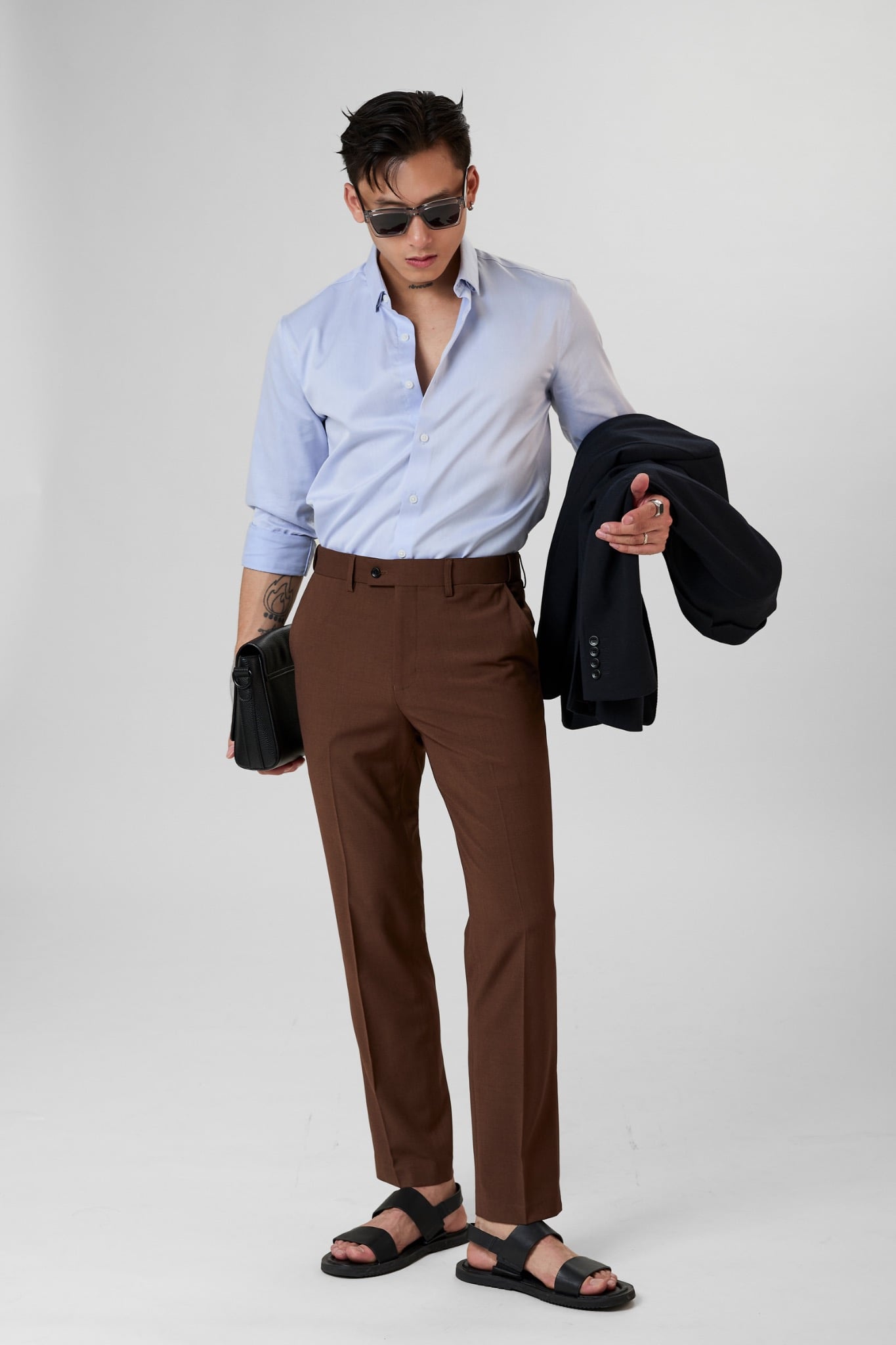  Quần tây lưng thun 