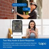  [HÀNG THANH LÝ] Chuông cửa thông minh Tapo D210 | 2K & 6.400mAh 