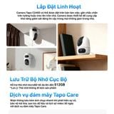  Camera An Ninh Tapo C245D Ống Kính Kép 2K | Quan Sát Cùng Lúc 2 Vùng, Đàm Thoại Hai Chiều 