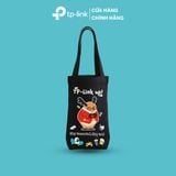  [Quà tặng] Túi Canvas Đựng Ly Trắng/Đen 