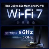  Card Mạng PCIe Wi-Fi 7 TP-Link Archer TBE400E | BE6500 Bluetooth 5.4 