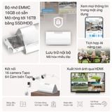  Hub Điều Khiển Nhà Thông Minh TP-Link Tapo H500 | Phát Hiện AI, Không Cần Đi Dây, Quản Lý Camera 