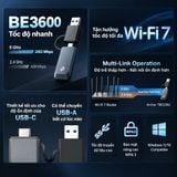 Bộ Chuyển Đổi USB Wi-Fi 7 TP-Link Archer TBE230U 