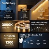  Dây LED Thông Minh Wi-Fi 6m Tapo L901-6 Cảm Biến Kép 