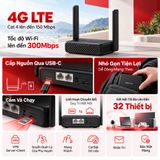  Mercusys MB113-4G | Router Wi-Fi 4G LTE Di Động 300Mbps 