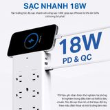  Ổ Cắm Thông Minh TP-Link Tapo P306 9in1 Điều Khiển Bằng Giọng Nói 