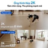  Camera An Ninh Tapo C245D Ống Kính Kép 2K | Quan Sát Cùng Lúc 2 Vùng, Đàm Thoại Hai Chiều 